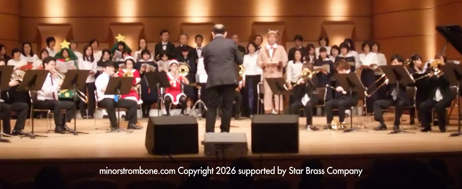 マイナーズの歴史つづき minorstrombone.com Copyright 2026 supported by Star Brass Company